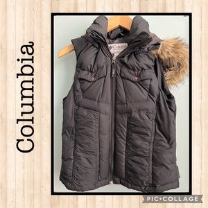 Columbia Titanium Hooded Vest Size S